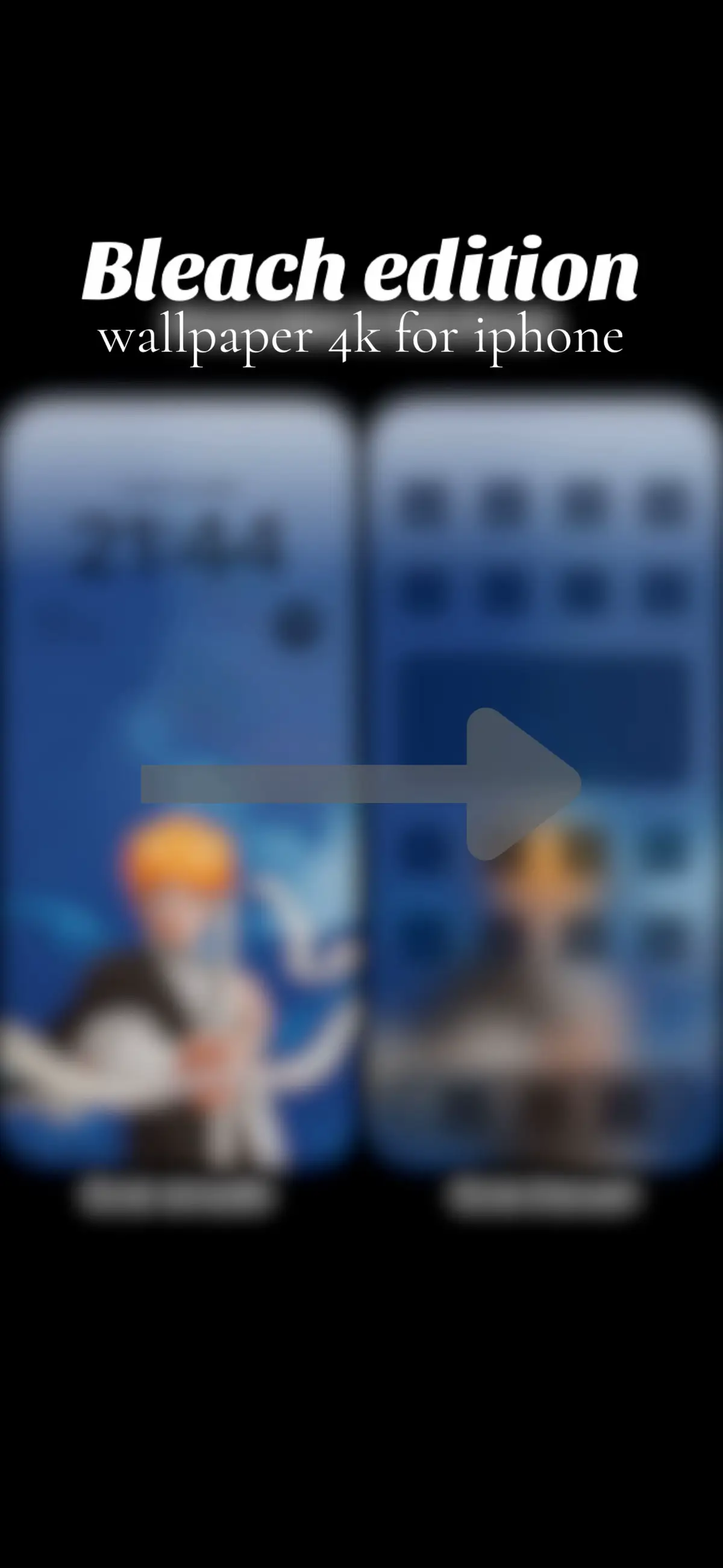 #bleach #wallpaper #4k #highquality #fyp 