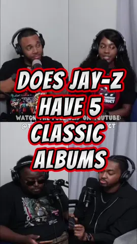 Does Jay-Z have 5 Classic albums? 🤔 #jayz #seancarter #theblackalbum #reasonabledoubt #theblueprint #444 #magnacarta #watchthethrone 