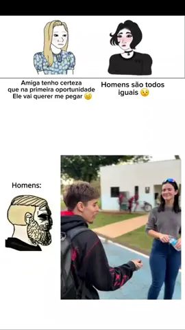 Rapaz sei não em kkkk  #amizade #mulher #homem #amigos 
