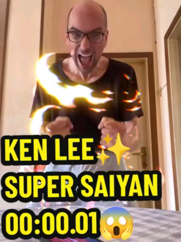 KEN LEE E' UN SUPER SAIYAN✨!!! LA PROVA IN LIVE!!!🌍😱🌍😱⚡👽🔥👑 #kenleespeed🐉 #legend #saitama #world #record #flash #velocitadellaluce #superhero #amazing #manga #cartoon #onepunchman #brucelee #goku #speedoflight #fastest #ultrasigma #saiyanspeed #dragonenascente #newspeed #lastsaiyan 