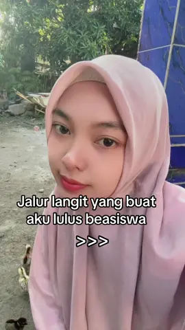 Jalur langit di maksimalkan selama proses ini, dan tutup prosesnya biar ga kena “ain” hihi #jalurlangit #beasiswa #doalulus #ikhtiar