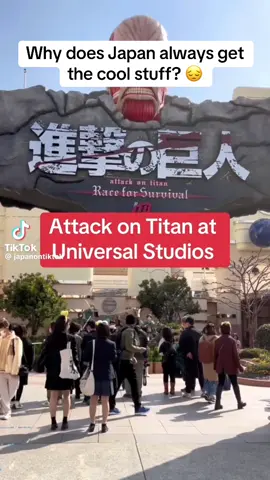 Video by Japan on TikTok. Attack on Titan at universal studios Japan. #anime #shingekinokyogin #AttackOnTitan #erenyeager #foryou 