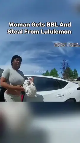 Woman gets BBL and Steals from Lululemon….😩😩😩#fyp #explorepage #pov #cc #fyppppppppppppppppppppppp 