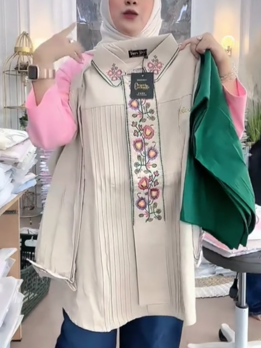 Setelan Olivia Exclusive By Vanos #fyp #oneset #promo #shellasaukia #trend 