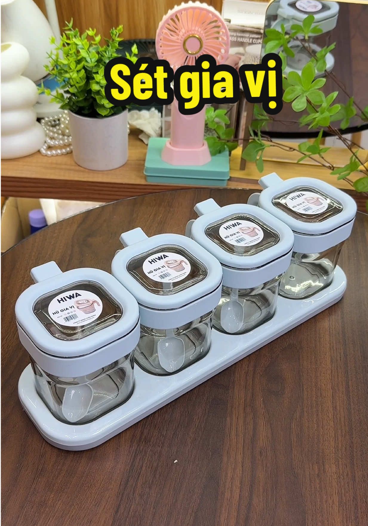 Hũ gia vị trong suốt , sang đẹp giá đang được sale tốt lắm ạ #hugiavi #giavi #setgiavi #hudunggiavi #hugiavinhabep 
