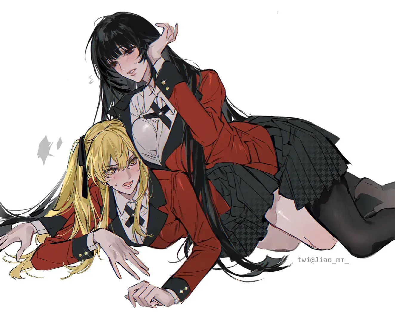 #comicyuri #mangayuri #ilustration #yurimanhwa #yurimanga #kakegarui 