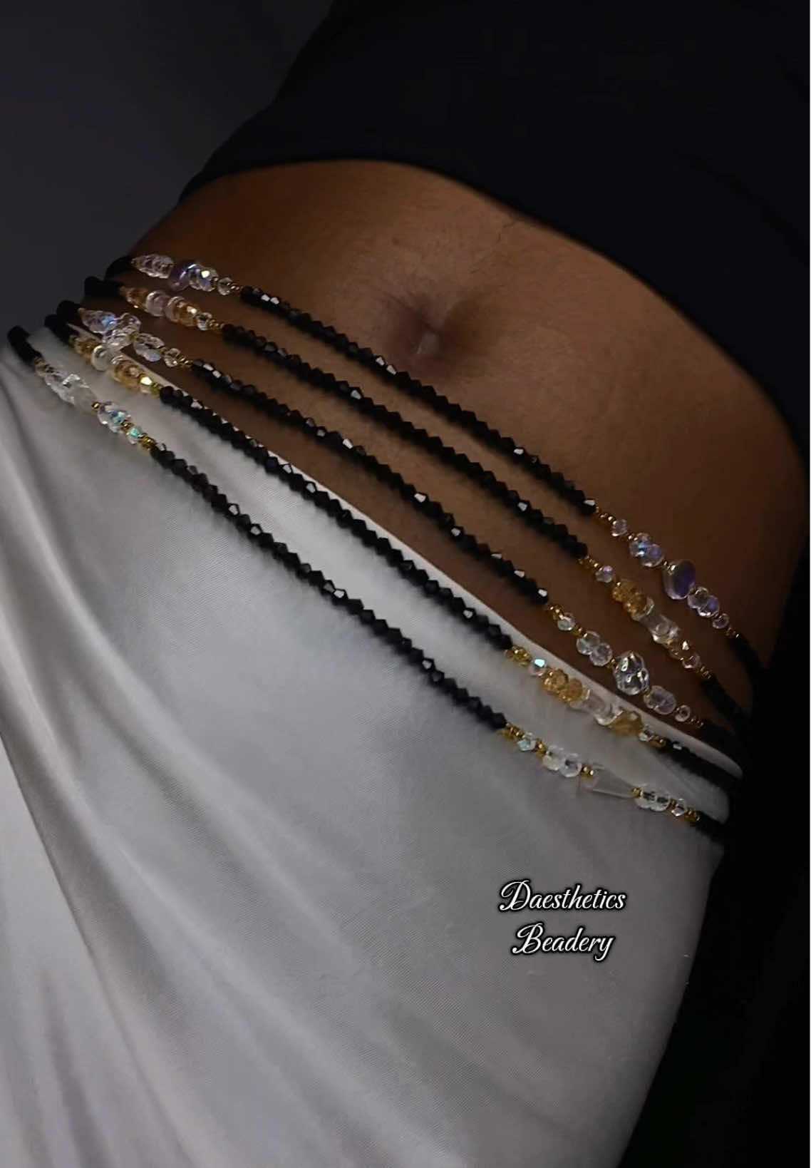 Black Waistbeads for black lovers, now available to shop! Send a dm on IG or WhatsApp (link & number in bio) #daestheticsbeads #waistbeads #waistbead #beads #bead 
