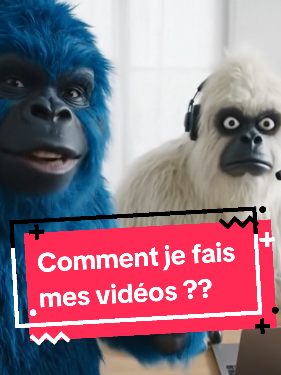 Voici comment je fais mes vidéos ! #ai #yetibleu #veo3 #business #resultat 