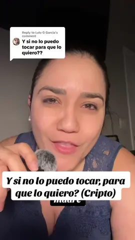 Replying to @Lulu G Garcia contestando a una pregunta: y si no lo puedo tocar para que lo quiero? (Cripto)  #criptomonedas #cripto #xrp #xrparmy #invierteentufuturo #español #cryptok 