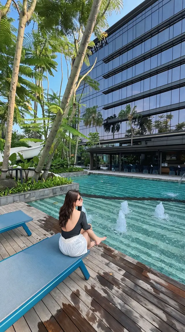 setiap sudut tempatnya estetik🥰 #padmasemarang #hotelpadmasemarang #staycation 
