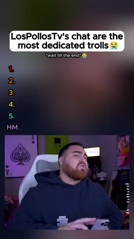 Los has one of the craziest chat 😭🙏 