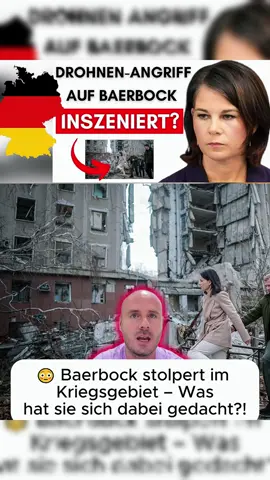 😳 Baerbock stolpert im Kriegsgebiet – Was hat sie sich dabei gedacht! 🫣#bundestag #politik #eilmeldung #deutschland 