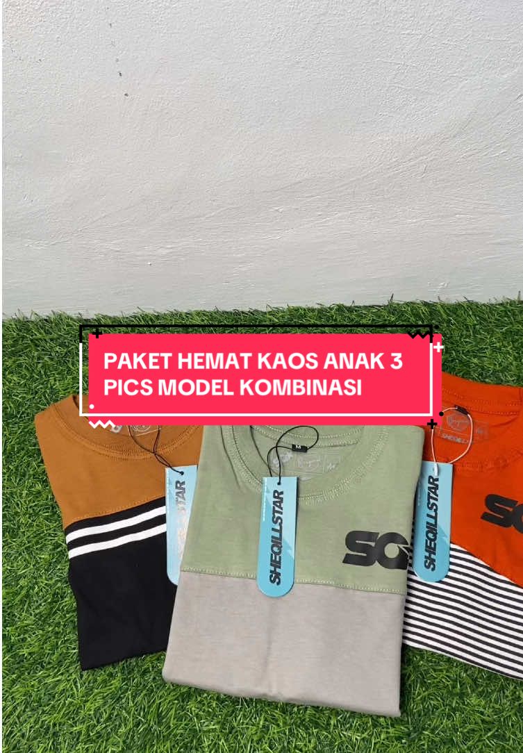 Paketan Terbaru kaos anak kombinasi keren premium#paketankaosanak #paket3picskaosanak #pakethematkaosanak #kaosanak #bajudistroanak #bajudistroanaklakilaki #kaosanakcowok #bnzkidswear #brandsheqillstar 