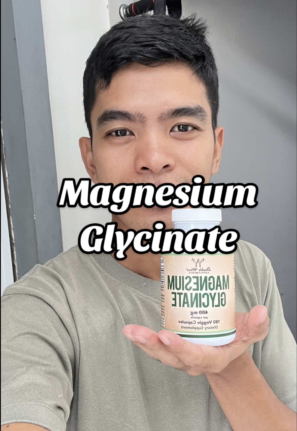 Magnesium glycinate 400mg per capsule 180 capsules Duble wood #magnesium #magnesiumglycinate #supplements #health #SelfCare 