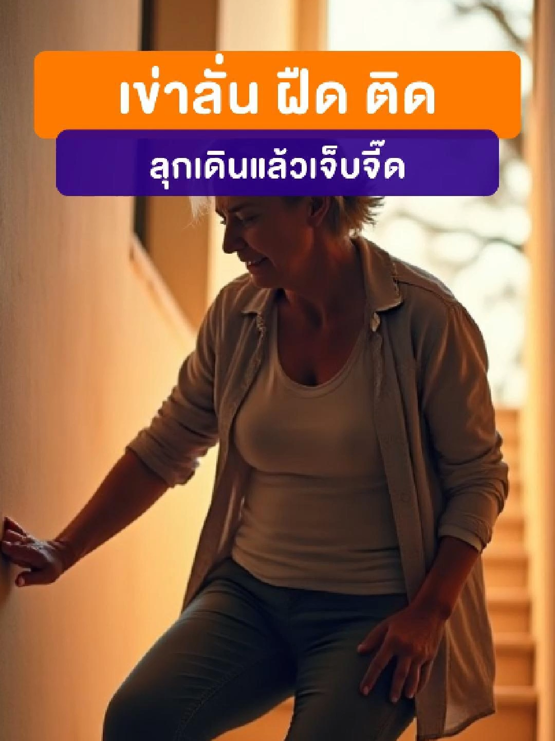 เดินนานแล้วข้อตึง ข้อฝืด อย่าปล่อยไว้! UC2 ช่วยให้ ข้อเข่ากลับมาเคลื่อนไหวได้ดีขึ้น #Now #nowfoodsthailand #อาหารเสริม#สุขภาพ #UC2 #ข้อเข่า #ปวดเข่า #ข้ออักเสบ