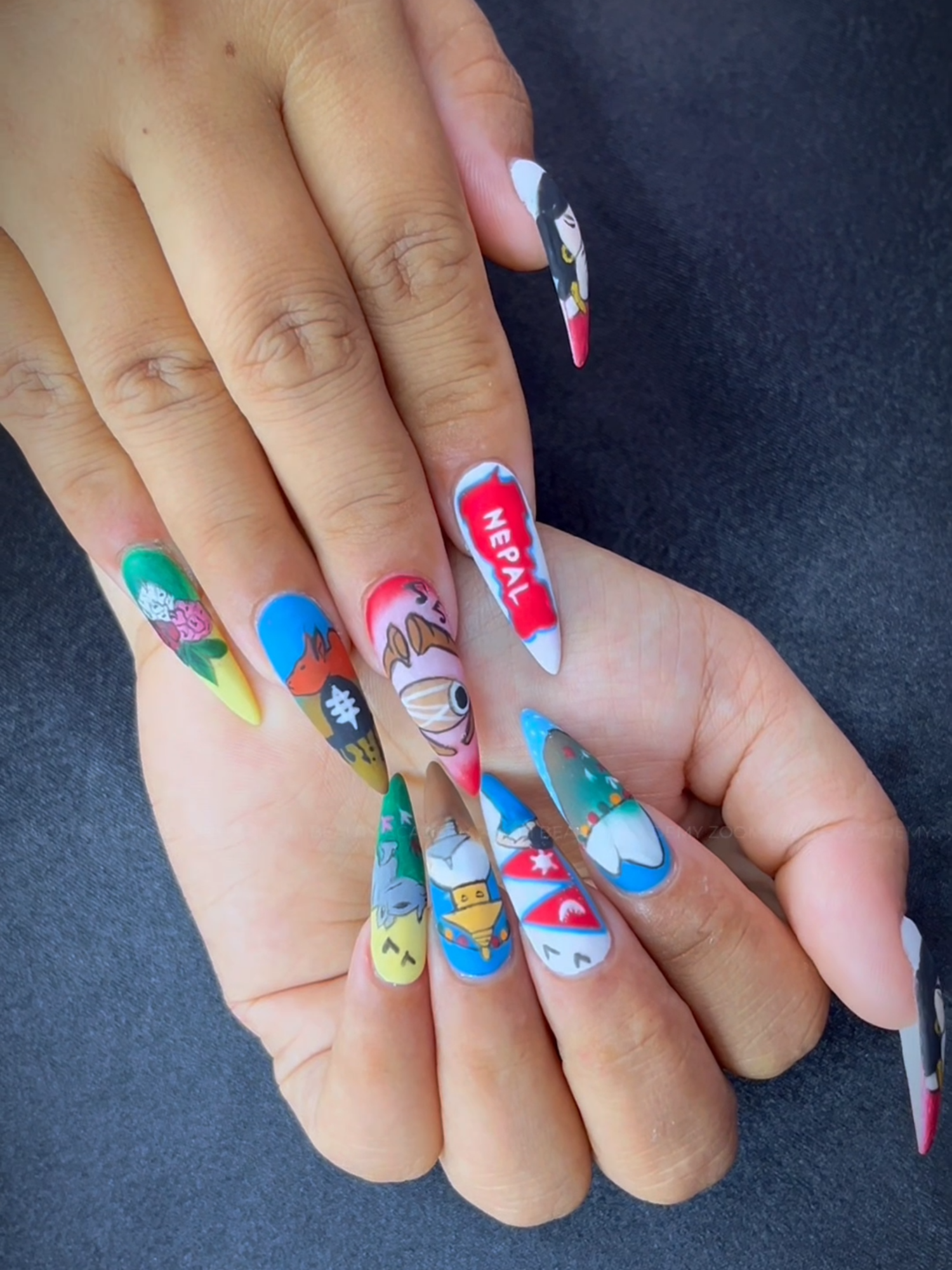 Proudly honoring our country through the art of nails 🇳🇵✨ This design is a creative expression of love, respect, and cultural pride—crafted with care and deep connection to our roots. Created by our talented artists at Nepal’s No. 1 beauty academy. Feel free to visit us—your journey into meaningful beauty begins here. 💜 #zoombeautyacademy #zoomnepal #zoombeautycosmetic #letsgrowtogether2025 #23yearsOfExcellence #bestbeautyacademyinnepal #bestbeautyacademyinkathmandu #BestBeautySaloninNepal #bestnailsacademyinnepal #bestmehendiartsacademyinnepal #no1beautyacademyinnepal #bestbridalmakeupinnepal #bestpmuserviceinnepal #advancedvitiligotreatmentinnepal #advancedbeautytraininginnepal #NepalNailArt #CulturalArt #BeautyWithMeaning #NailArtNepal #CreativeNails #VisitUs #RespectThroughArt  #nailgoals