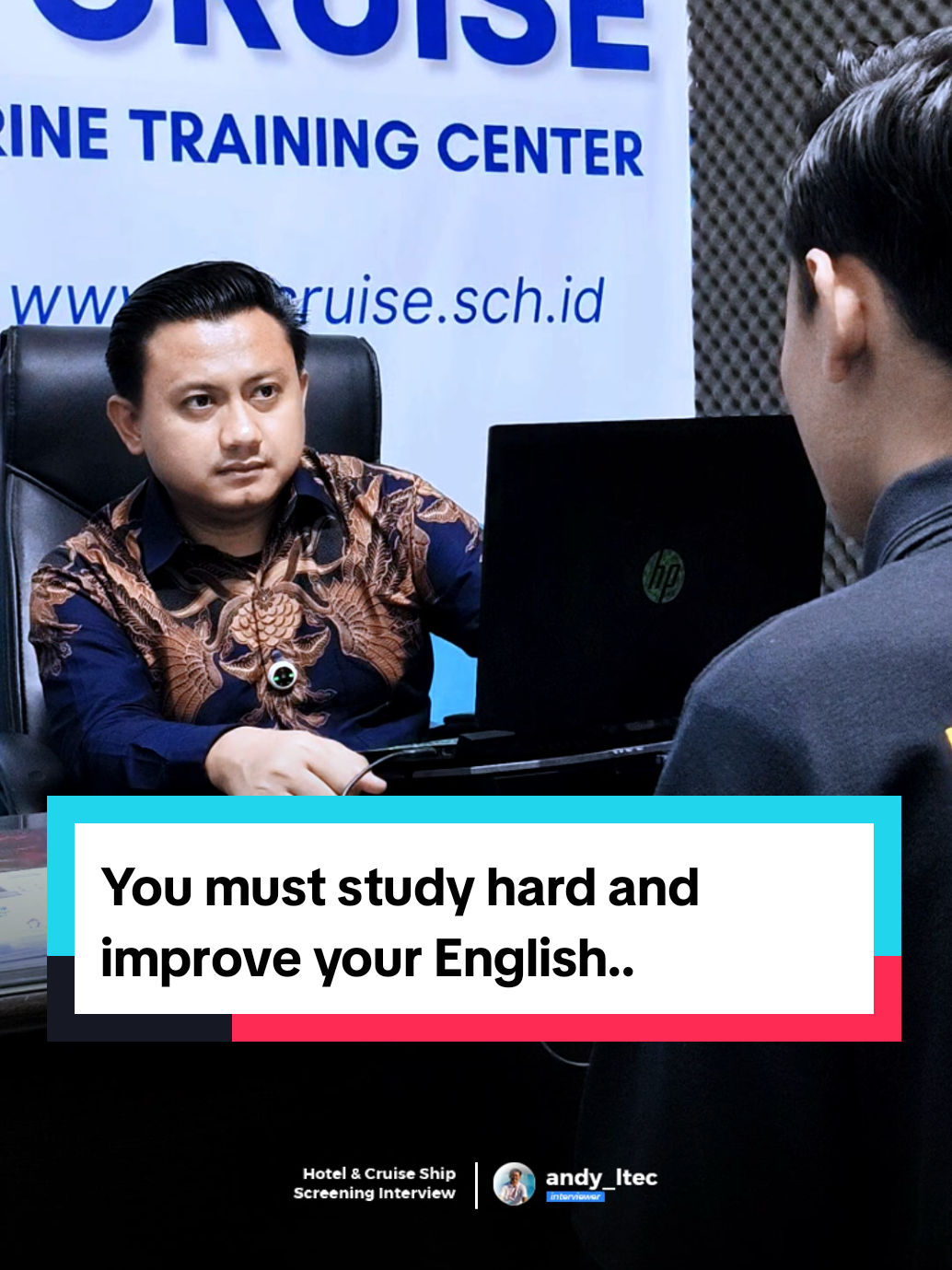 Ngobrol santai and screening interview Mau bekerja di hotel luar negeri atau kapal pesiar? LTE Cruise siap membimbing kamu untuk meraih impian berkarier di hotel berbintang & kapal pesiar internasional! 🚀🏨 📩 DM kami untuk info lebih lanjut! #LTECruise #KerjaDiKapalPesiar #interview  #sekolahperhotelan  #interviewkapalpesiar  #kampunginggris #kapalpesiar 