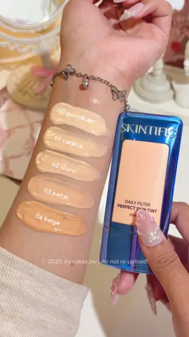 NEW SKINTINT ALERT🚨 perfect skin tint for daily use!💖 flawless & ringan bgt kaya second skin 😍🫶🏻 skintific daily filter perfect skintint ⋆˚꩜｡ #skintint #skintintskintific #skintific #makeuplook #makeuptutorial 