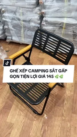 Chiếc ghế xếp gọn full sắt , bền , gọn , đẹp cho quán caffe , camping , du lịch #ghexepgapgon #ghexepdanang #xuhướng #ghexepgapgon 