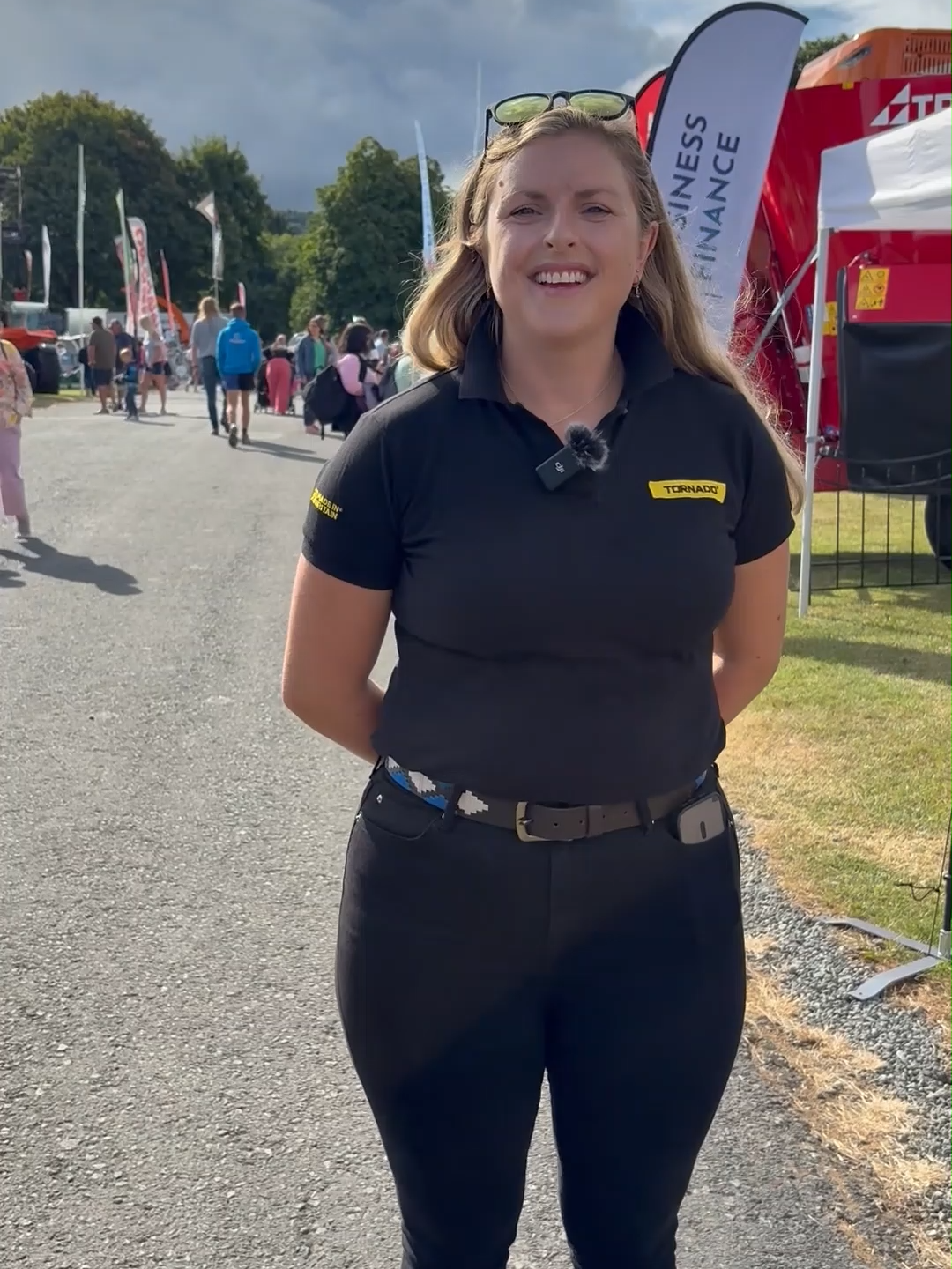 Come and have a chat with Alice Dalton, Sales Executive who is at the Royal Welsh Show until Thursday 24th July! #TornadoWire #DaviesImplements #Agriculture