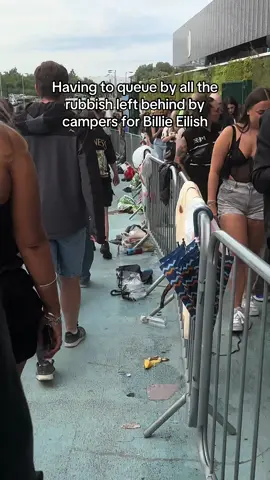 This was only 20% of it #billieeilish #manchester #cooplive #concert #camping 
