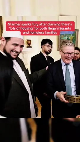 Starmer sparks fury after claiming there’s ‘lots of housing’ for both illegal migrants and homeless families #uknews #migrants #homelesspeople #housingcrisis #socialhousing #migranthotels 