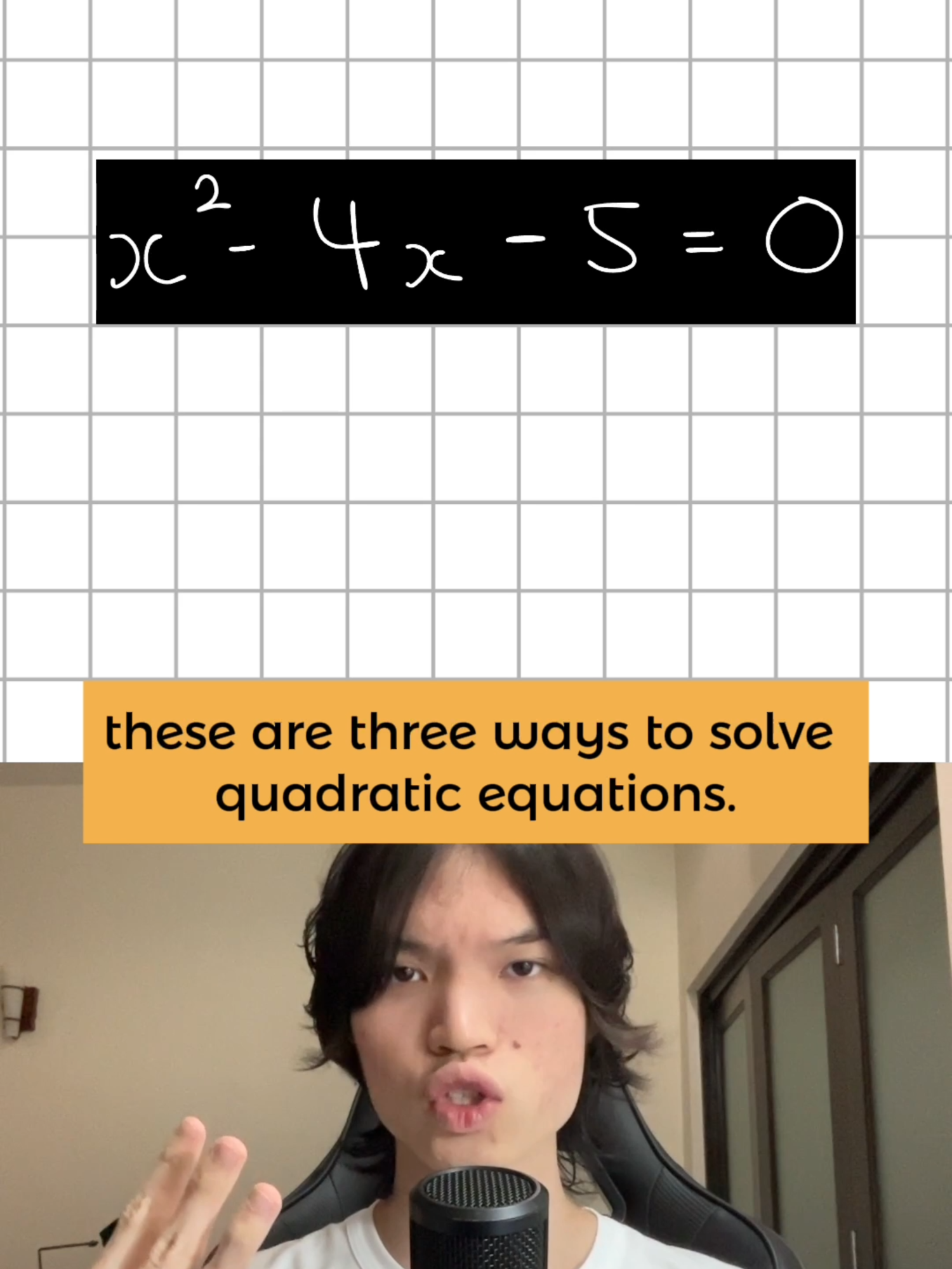 how to solve quadratic equations #igcse #math #mathtips