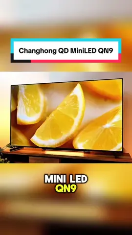 Changhong QD Mini LED QN9 75” hadir sebagai smart TV premium dengan harga terjangkau. Dilengkapi panel Mini LED dengan local dimming, resolusi 4K, dukungan Dolby Vision & HDR10, kualitas gambarnya tajem dan pengalaman menonton jadi lebih imersif.  Harganya juga terjangkau untuk mendapatkan sebuah smart TV dari Changhong QD Mini LED QN9 75” ini. Cek aja langsung di Tokopedia / TikTok Shop Changhong! #changhongindonesia  #changhongtv @Changhong Official Indonesia 