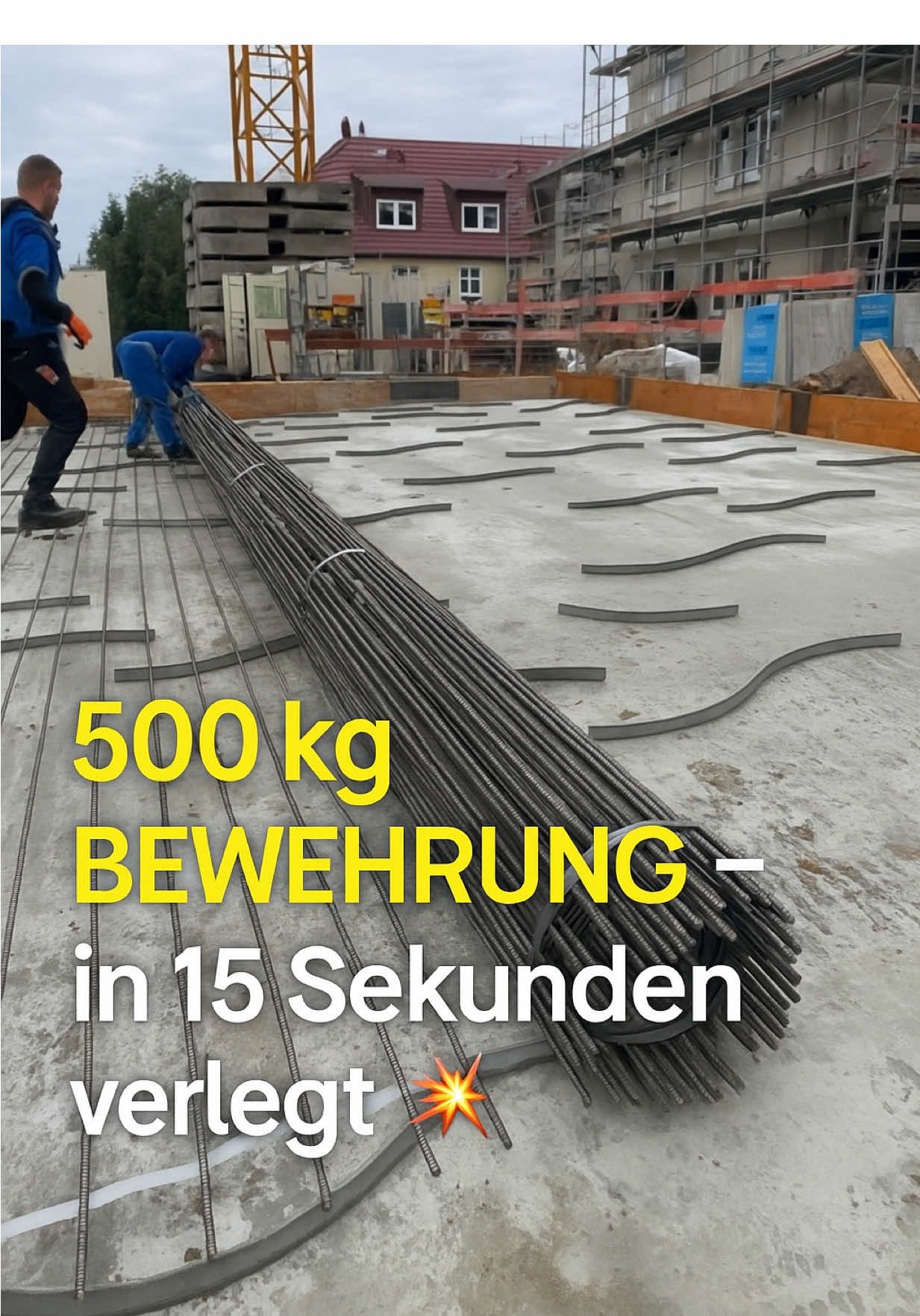 Kennst du schon BAMTEC®️?  500 kg Bewehrung – Ø10mm – in Sekunden ausgerollt. Am Ende helfe ich selbst mit. Das ist Effizienz aus Eberswalde. #bamtec #stahl #baustelle #bauindustrie #bewehrung  #tiefbau #bau #betonstahl #effizienzambau  #eberswalde #rebar #constructiontok #germantiktok #baulife  #fyp #newtrend  #fürdich #fyyyyyyyyyyyyyyyyyyy #EberswalderStahlhandel #schmitzes 