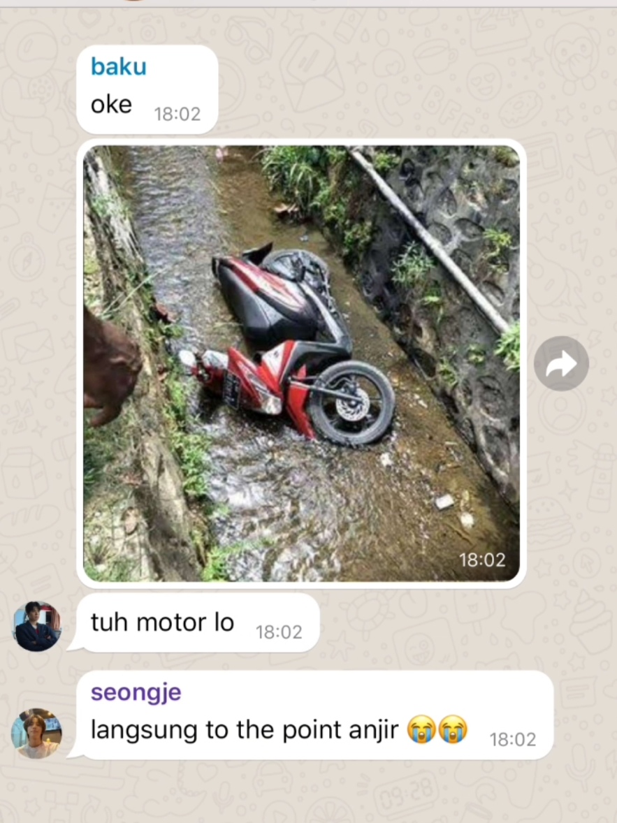 motornya ampe nyemplung di got 😭😭 #fyp #4u #pov #weakhero #masukberanda 