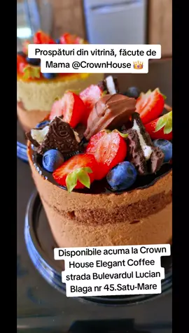 🎉 Evenimente speciale 📍 LOCAȚIA 3: LABORATOR – Crown House 📌 Str. Căprioarei 68G, Satu Mare 📲 Contact: 0770 450 714 (WhatsApp #botez #nunta #birthday #weddingday #weddingday #birthday #weddingday #evenimentedeneuitat #prajituridecasă #tort #crownhouseelegantcoffe #crownhousesm #satumare 