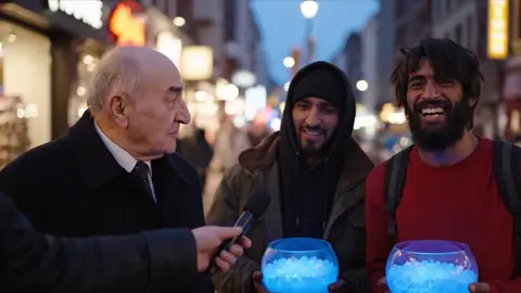 cetateanul frantuzit si tocanita lui johnny gaz #veo3 #romania #vox #viral #ai 