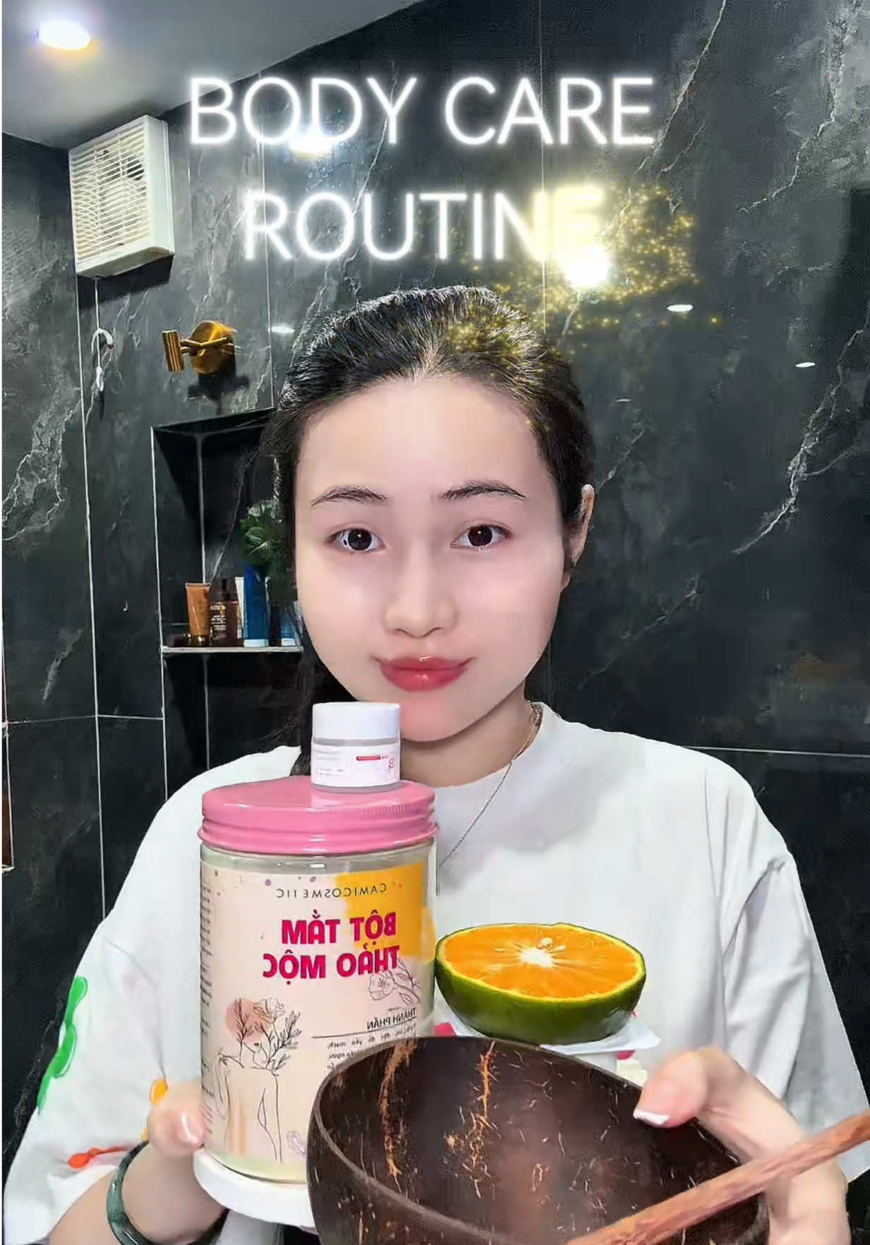 Ủ bột Body cùng mềnh nhoa 🌿🍃🫧 #dangnhuquynh #dangnhuquynhmegenz #dangnhuquynhstore #ủbot #bộttamtrangthiênnhiên 