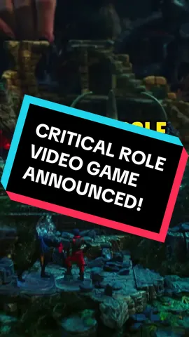 Critical Role Video Game FINALLY Announced #criticalrole #GamingOnTikTok #dnd #dndtiktok #dnd5e #ttrpg #creatorsearchinsights 