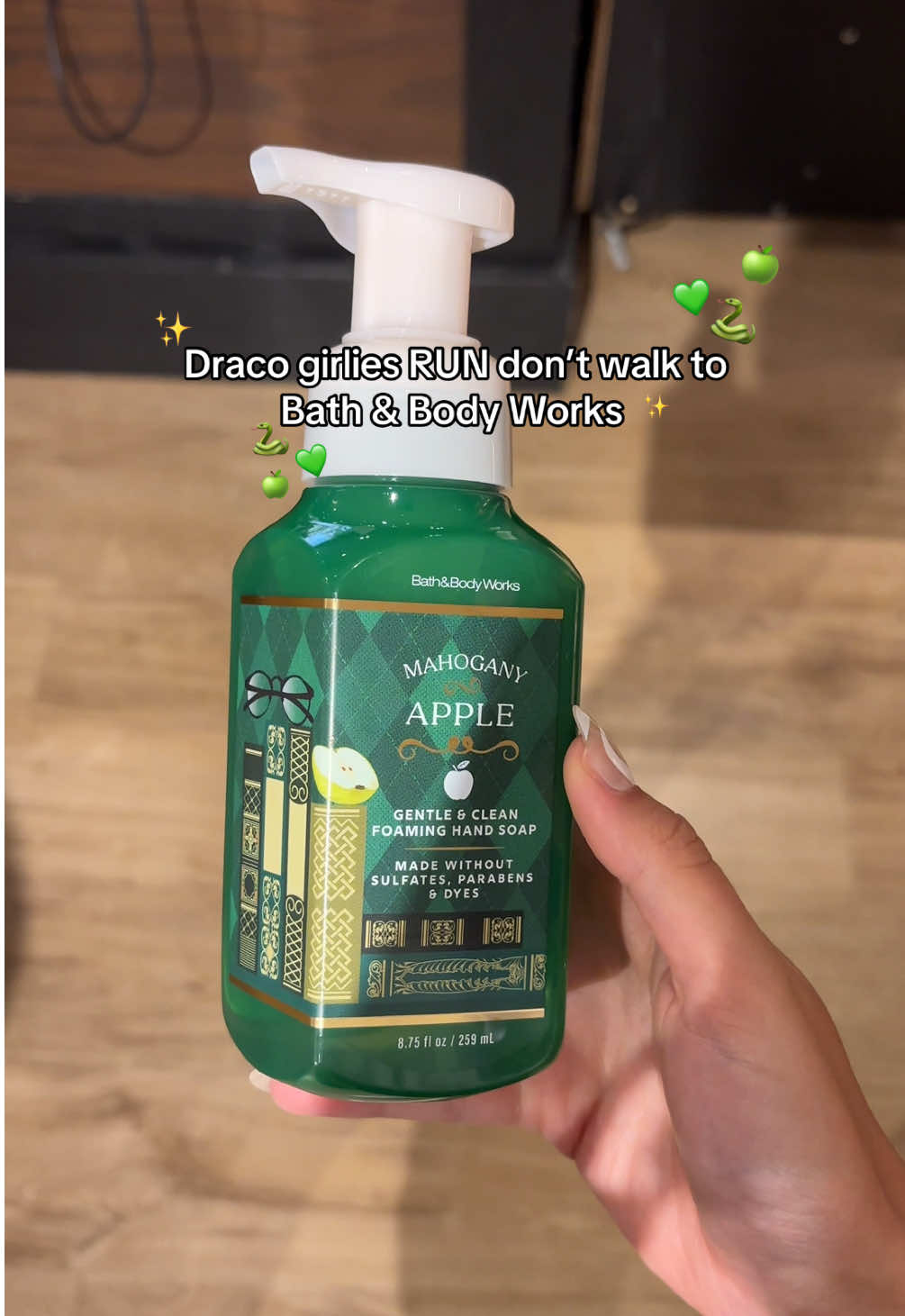 This brings me straight back to 2020 🥺😮‍💨💚 #dracotok #harrypotter #dracomalfoy #malfoy #potterhead #bathandbody #bathandbodyworks 
