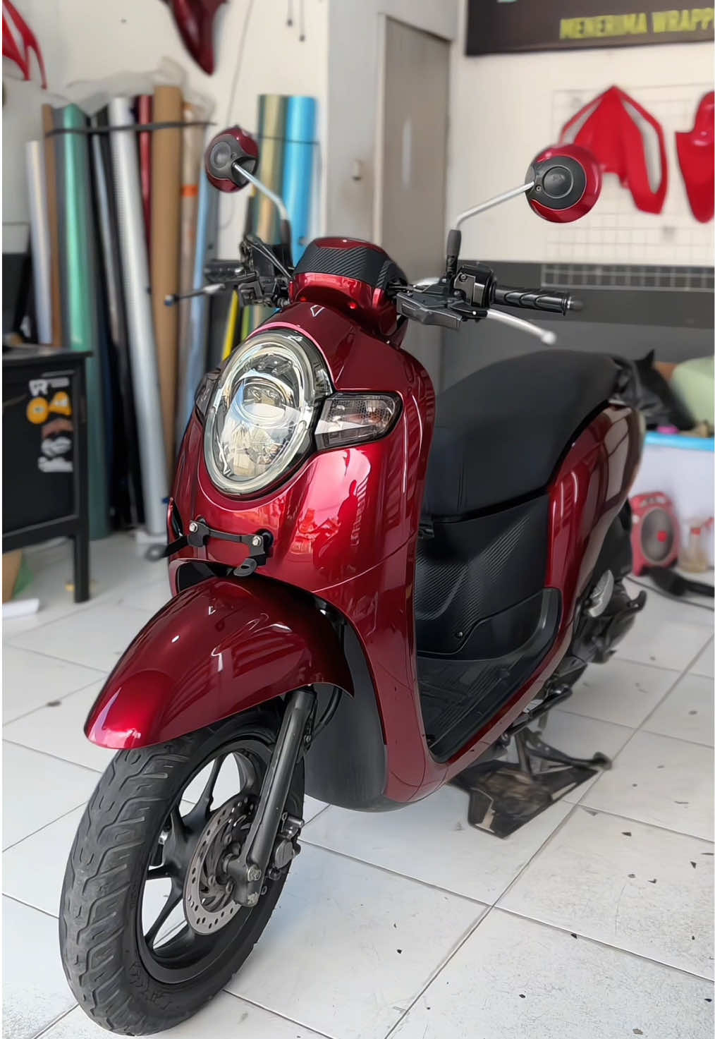 Merah dragon x Carbon 3d🔥kinclong poll🤩🤟🏻 ##scoopy##scoopyindonesia##sanproject##sekura##sambaskalimantanbarat##wrapping##skotlet##skotletmotor##fypシ゚##fanchi##fanchiindonesia