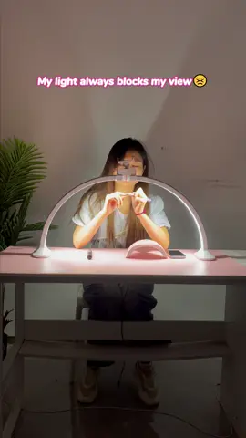I Finally Replaced My Old Half-Moon Lamp!#halfmoonlamp #naillampfordesk #nailtech #nailtiktok #modofobeauty #modofo 