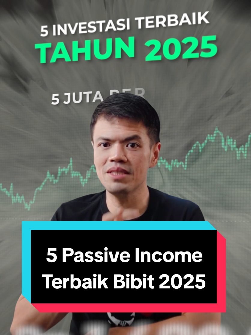 5 investasi terbaik penghasil passive income di Bibit 2025 #tipsinvestasi #investasipemula 