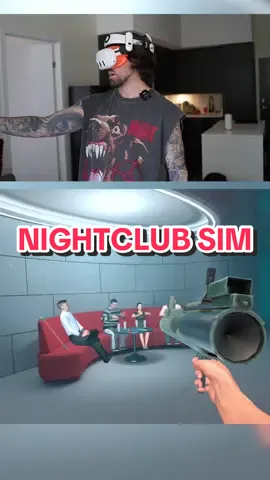 Just ignore everything on the dancefloor 🧑‍🦯 #nightclubsimulator #vrgame #streamer #gaming #mods 