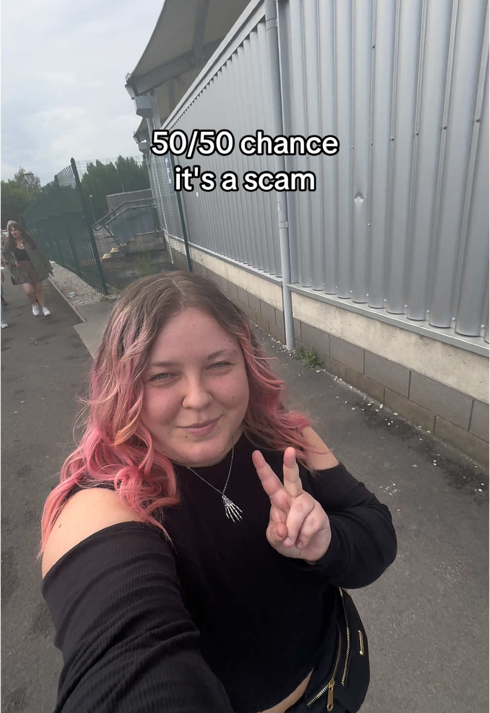Got a cheap ticket 2h before billie was coming on #billieeilish #cooplive #manchester #resaletickets #ticketscam #concert 
