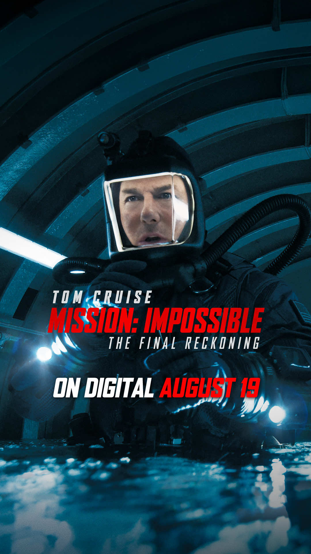 Around the world, you showed up. Now bring home #MissionImpossible - The Final Reckoning on Digital August 19 and see it in theatres today. Link in bio. 