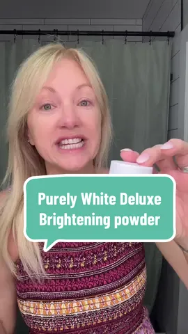 Say hello to your brightest smile yet! ✨ This PurelyWHITE Deluxe Simply Purple Powder uses color-correcting technology to cancel yellow tones and give you a fresh, white smile in seconds. 💜 Perfect for daily use & safe for sensitive teeth! #TeethWhitening  #WhiterTeeth #purelywhitedeluxe #OralCareRoutine #whiteningtoothpaste #teethcare @purelywhitedeluxe @PurelyWHITE DELUXE 