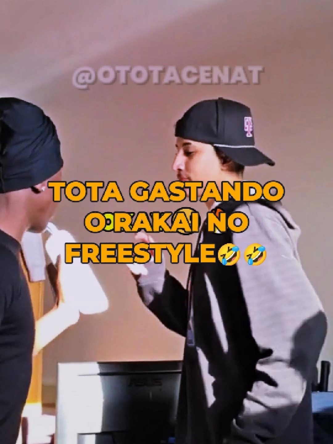 TOTA marolou o RAKAI NO FREESTYLE🤣🔥#tota #kaicenat #viral #foryou #lifestyleblogger #funny #rakai