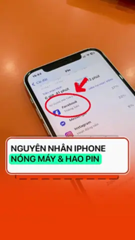Nguyên nhân khiến iPhone hao pin, nóng máy 👉 #iphone #piniphone #congnghe #thuthuat 