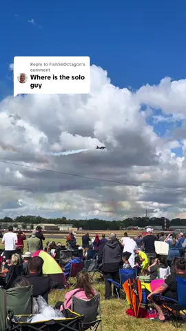 Replying to @Fish56Octagon  this was him dude Apparently they just choose whichever pilots have the most vino over lunch. 🤣🤣🤣 #riat2025 #riat #freccetricolori #redarrows #airshow #jets #aerobatics #fish56octagon 