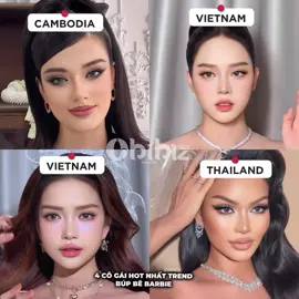 Có thể nói đây là bốn cô gái hot nhất trend búp barbie #lollipop_VNteam #obibiz #barbie 