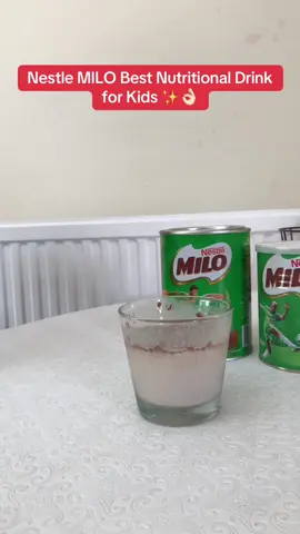 Nestle MILO Nutritional drink for kids 👌🏻 #fyp #viral #Nestle #MILO #tiktokmademebuyit 