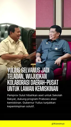 Aksi nyata Gubernur Yulius! Hibahkan aset daerah untuk bangun Sekolah Rakyat di Minahasa. Pendidikan jadi jalan keluar kemiskinan. #BekerjaDalamDiam #SulutUntukRakyat #beritamanado #fyp 