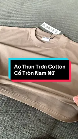 Áo Thun Trơn Cotton 250gsm GODMOTHER Premium Full Color Cổ Tròn Nam Nữ Menswear #khanhduy110115 #style 