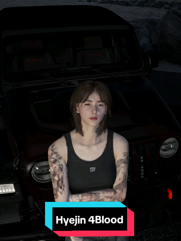 Pesona orang Korea this is Hyejin ladies 4Bloods🩸 @ic.hyejin  @motionlifeindonesia  Source YT: Lady Dre  #motionliferp #4bloods #hyejin #gtarp #fivem #windahbasudara #roleplay 